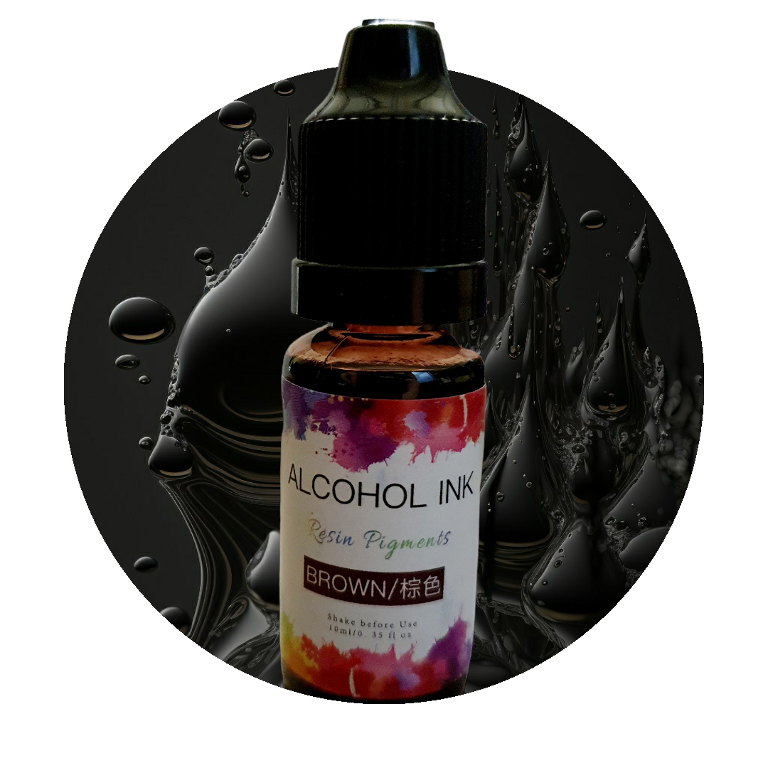 Alcohol Ink - Brown - Keipach