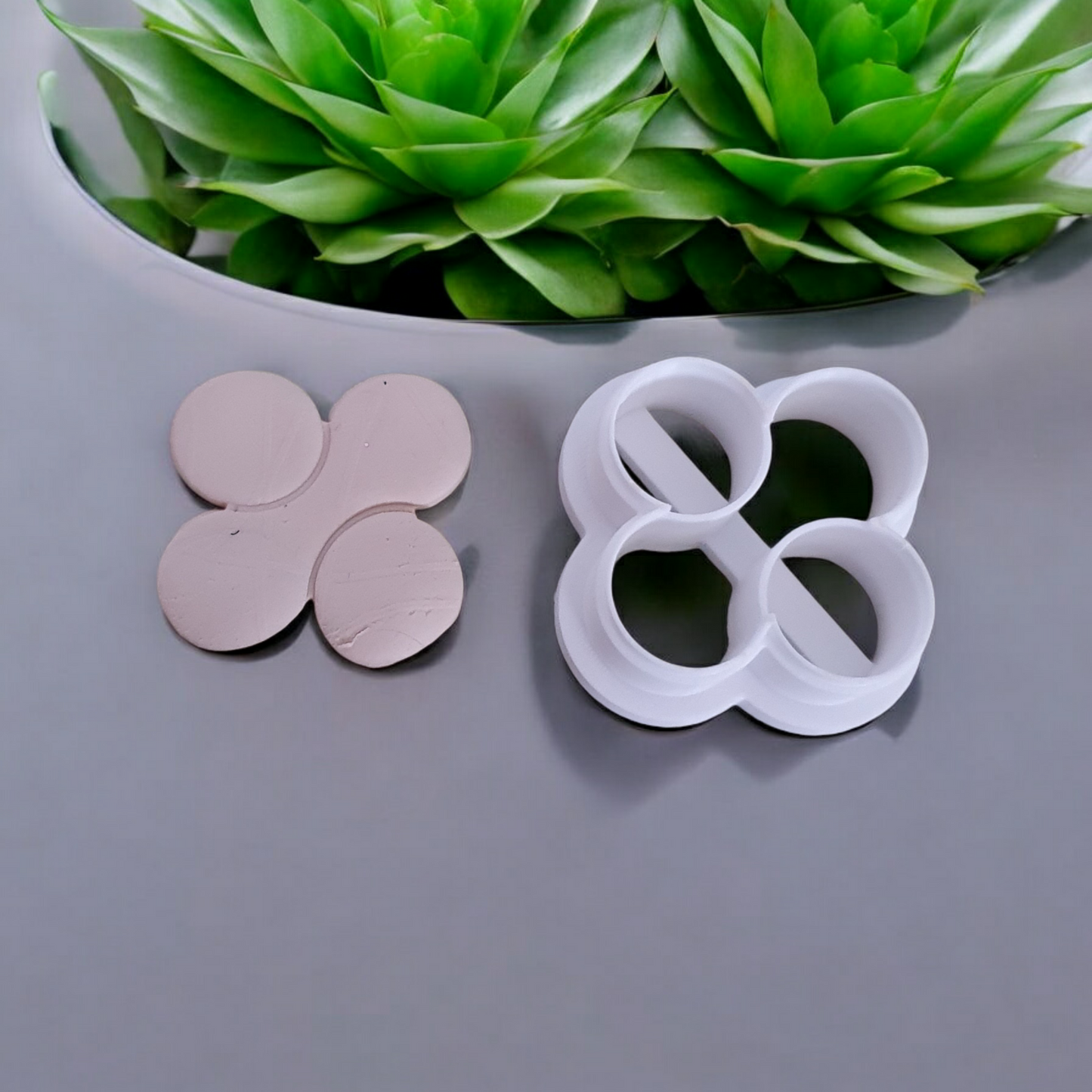 Bubble Square Polymer Clay Cutter