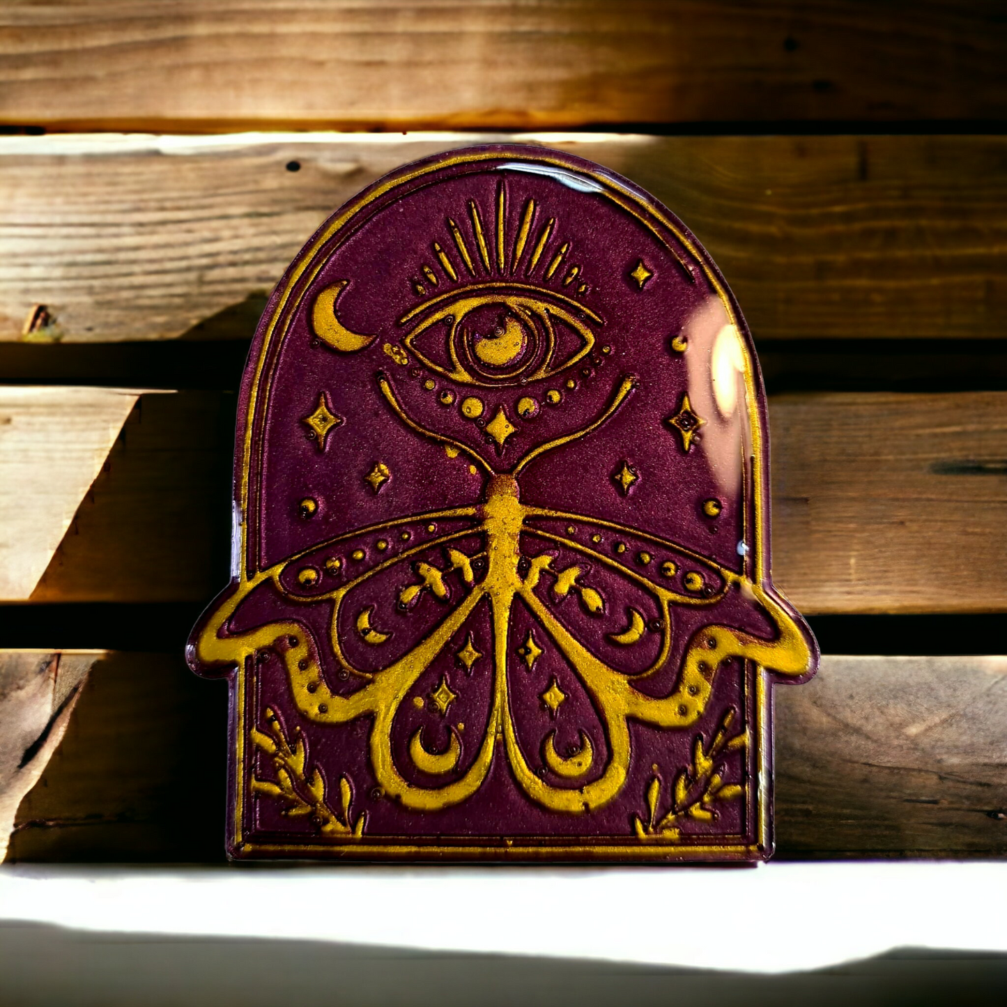 Moth with Eye Silicone Resin Mould - Keipach