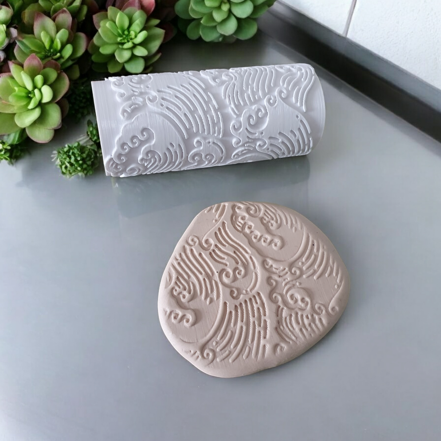 Stormy Waves Texture Roller