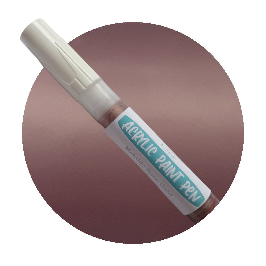 Metallic Paint Pen Rose Gold – Keipach