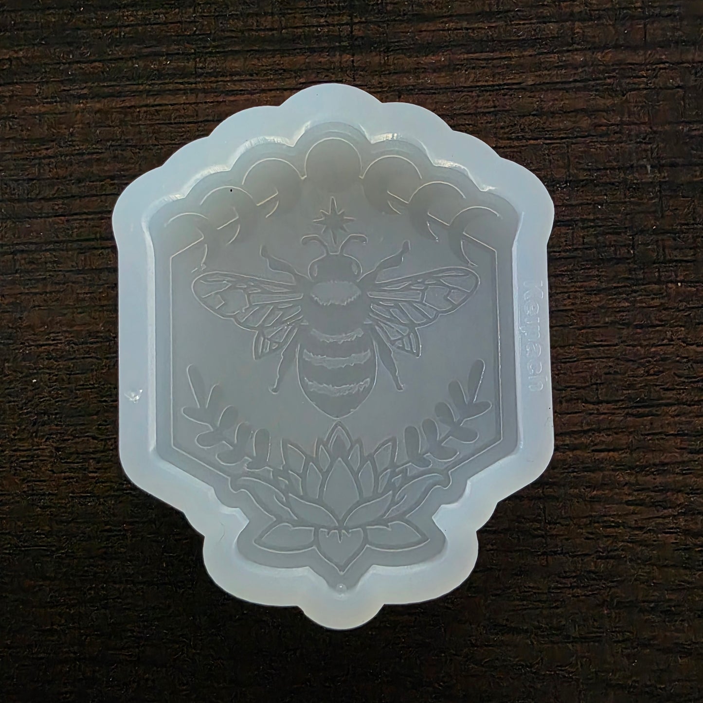 Bee and Lotus Silicone Resin Mould