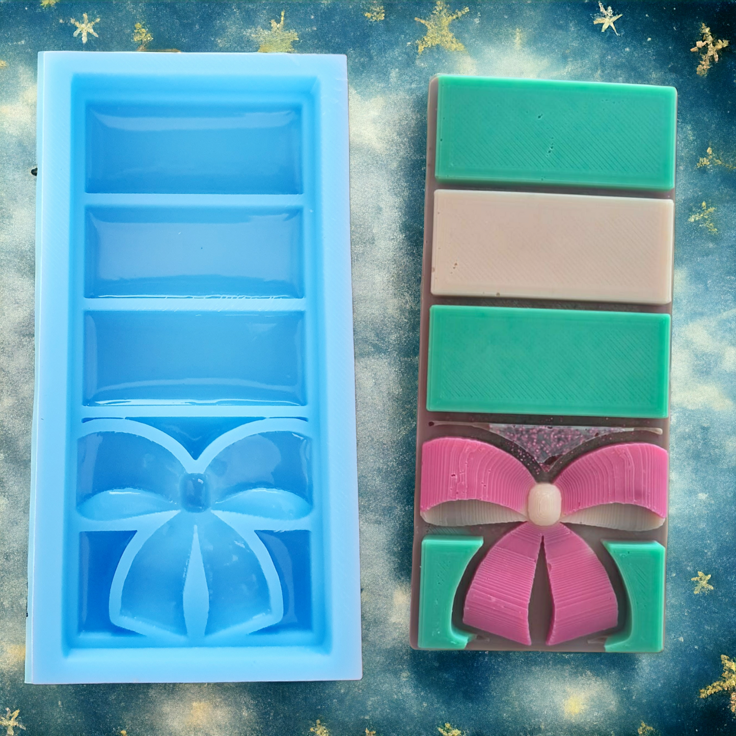 Bow Snap Bar Mould - Keipach