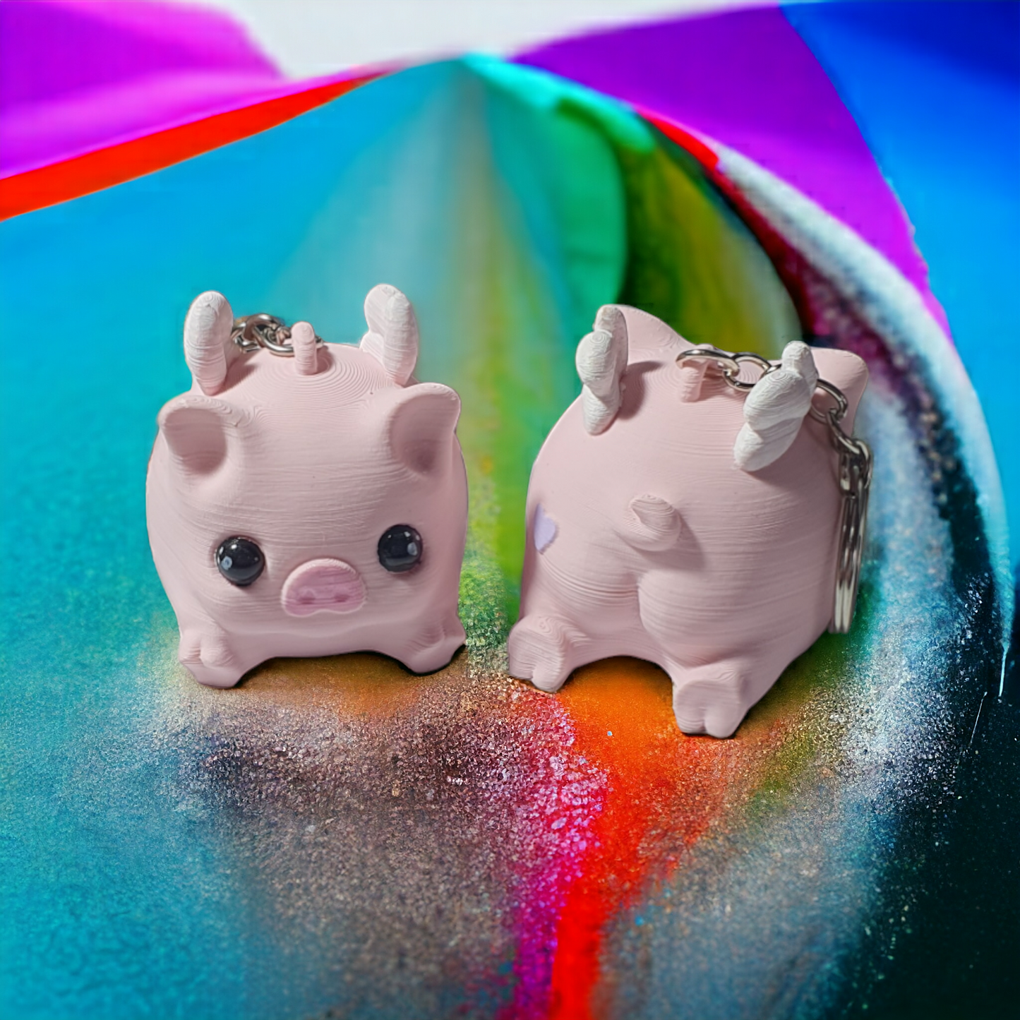 Flying Pig Keychain - Keipach