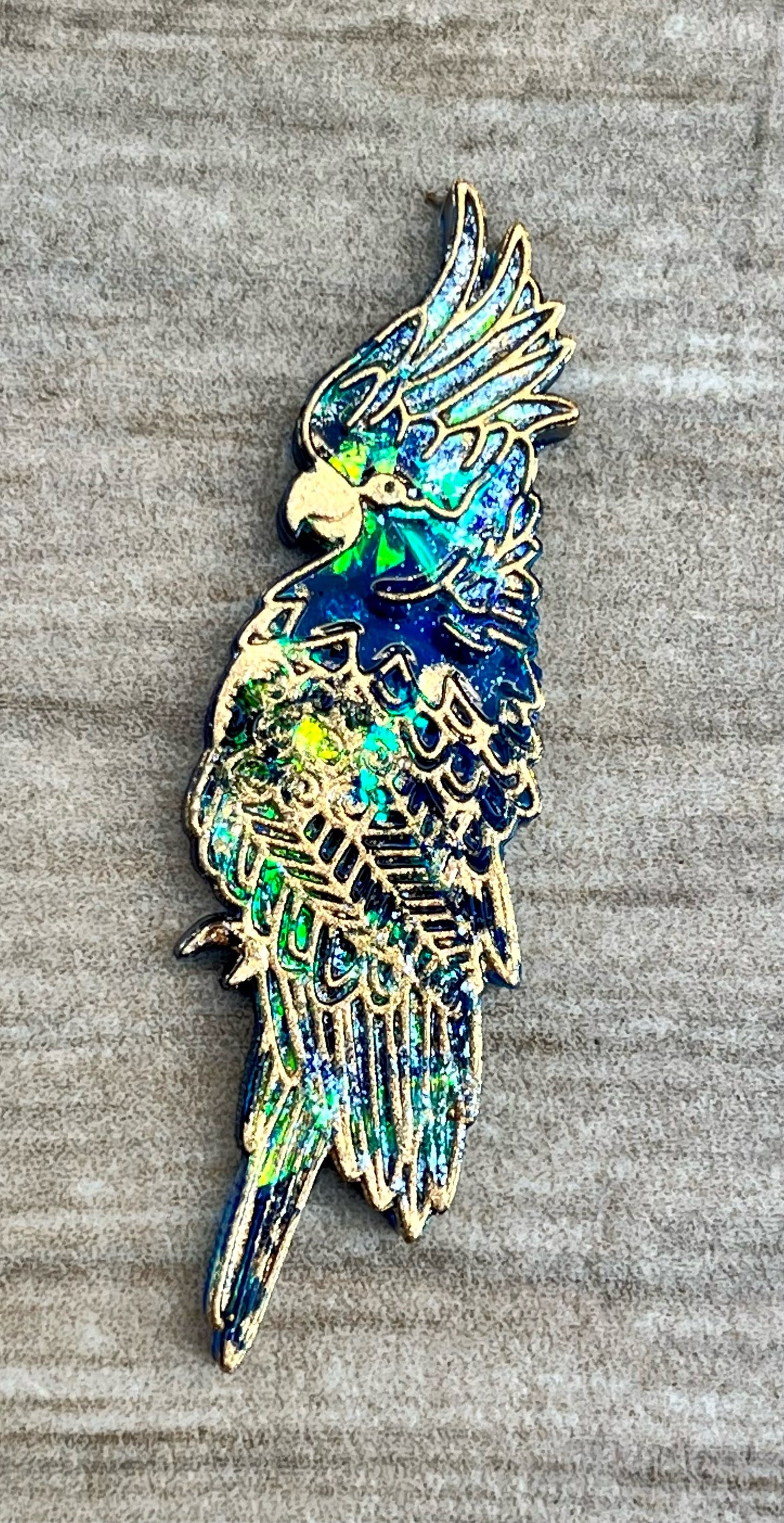 Cockatiel Silicone Resin Mould - Keipach