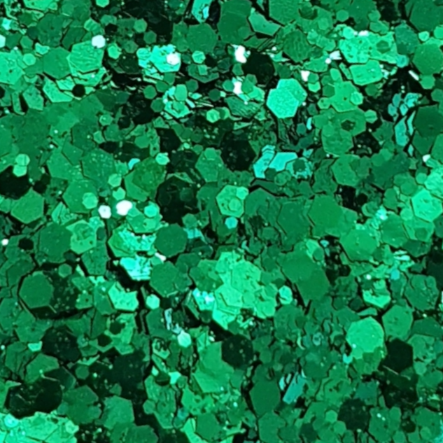 Chunky Glitter - Green - Keipach