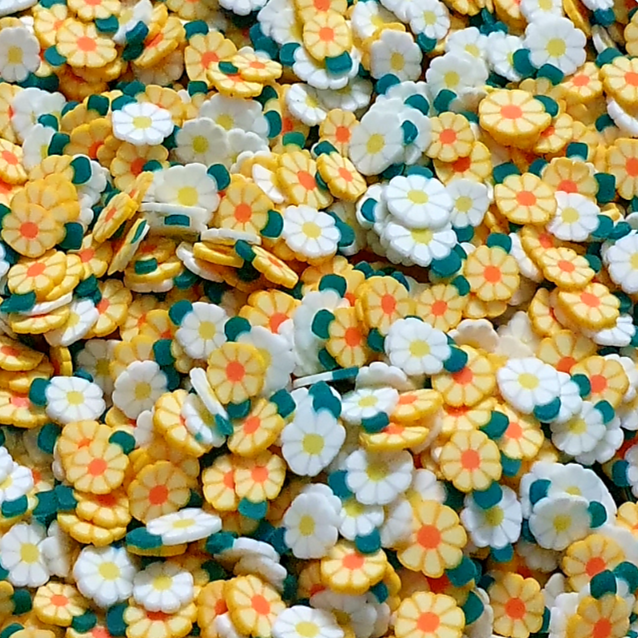Daisy Polymer Clay - Keipach