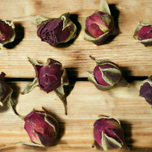 Dried Red Rose Buds - Keipach