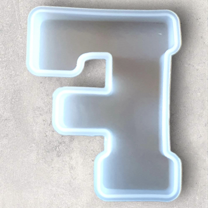 10CM ALPHABET MOLD F