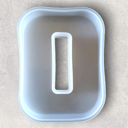10CM ALPHABET MOLD O