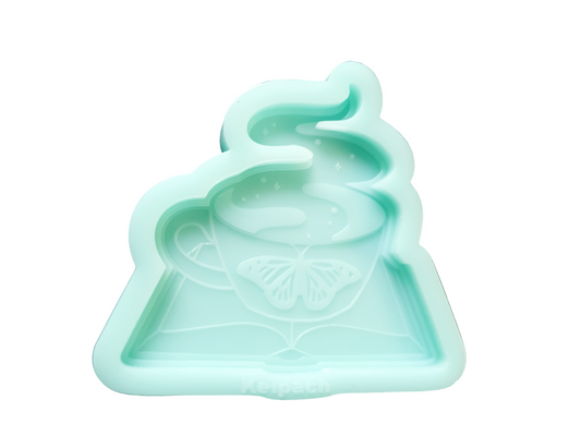 Book with Coffee Silicone Resin Mould - Keipach