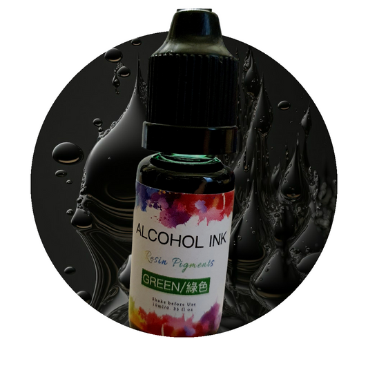     Alcohol_ink_green