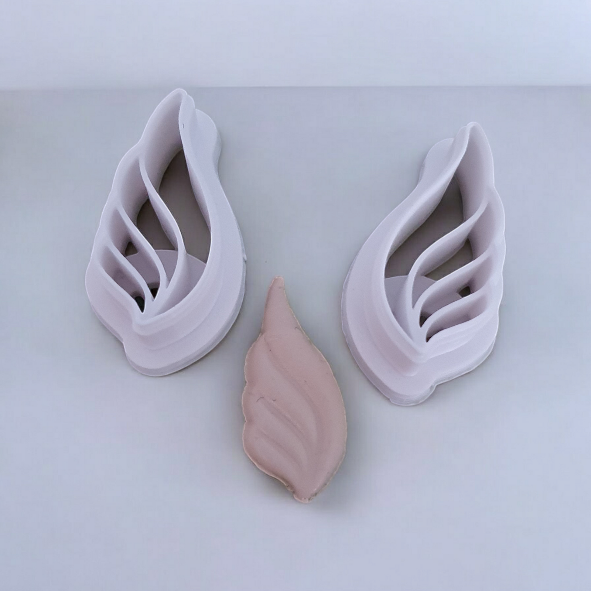 Angel Wing Embossed Polymer Clay Cutter