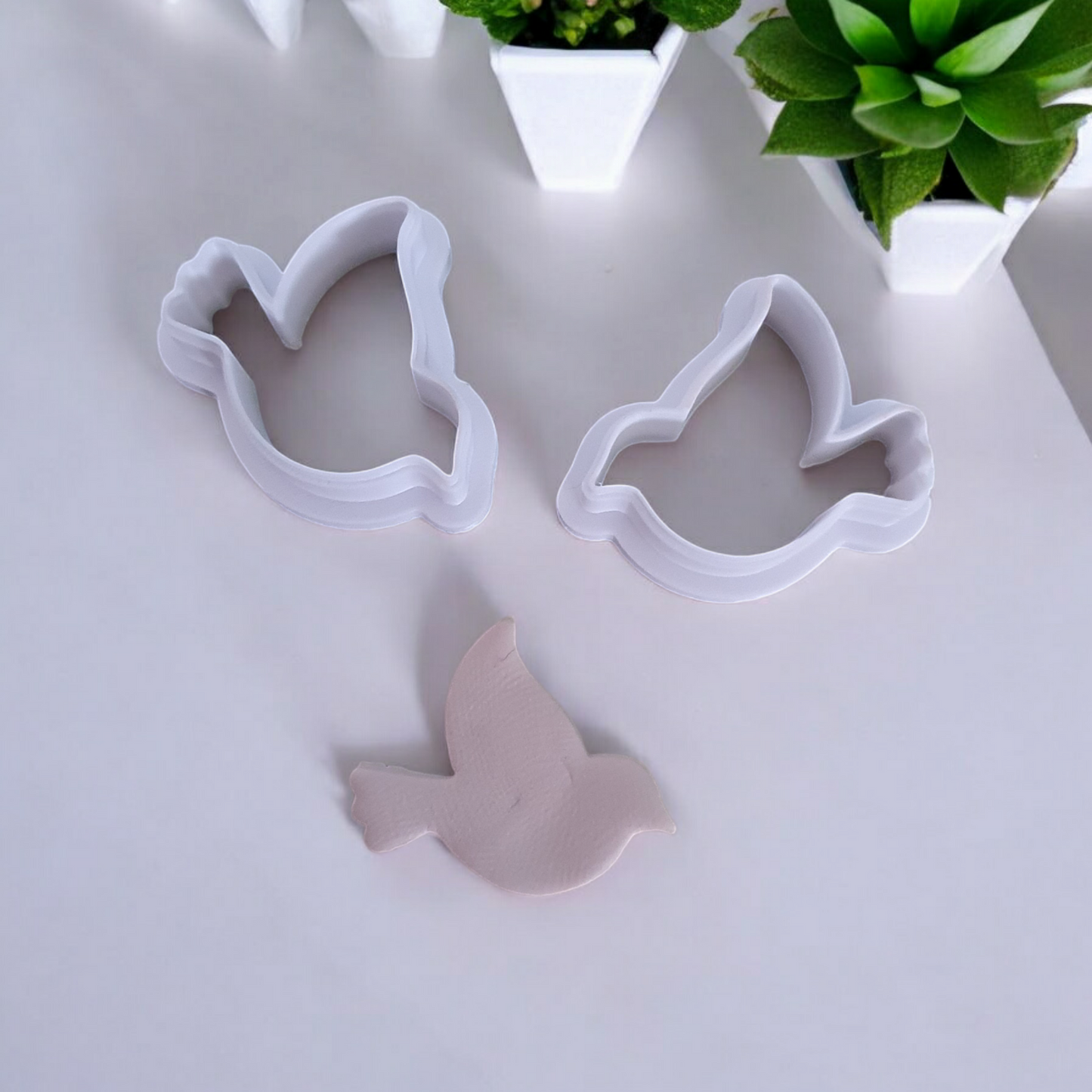 Bird Flying Polymer Clay Cutter