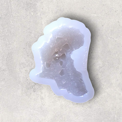 Druzy Africa Pendant Silicone Resin Mould