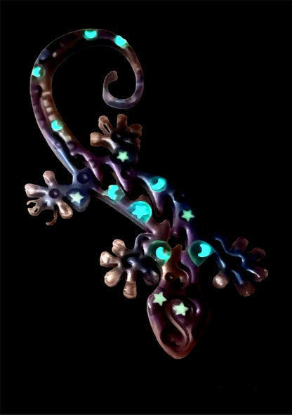 Glow In The Dark Stars and Moons Polymer Clay - Keipach