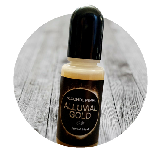 Pearlescent Alcohol Ink - Alluvial Gold - Keipach