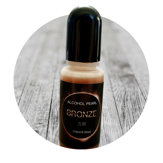 Pearlescent Alcohol Ink - Bronze - Keipach