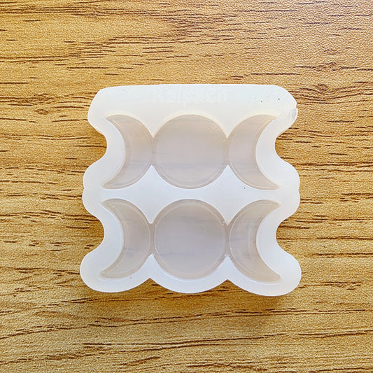 Moon Phase Earrings Silicone Resin Mould
