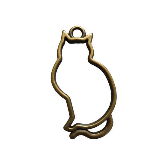 Open Back Bezel - Cat Bronze