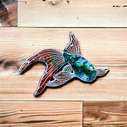 Goldfish Silicone Resin Mould - Keipach