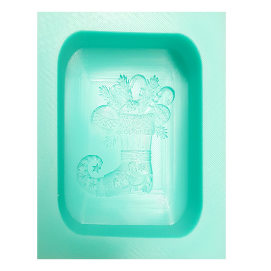 Christmas Stocking Candle Mould