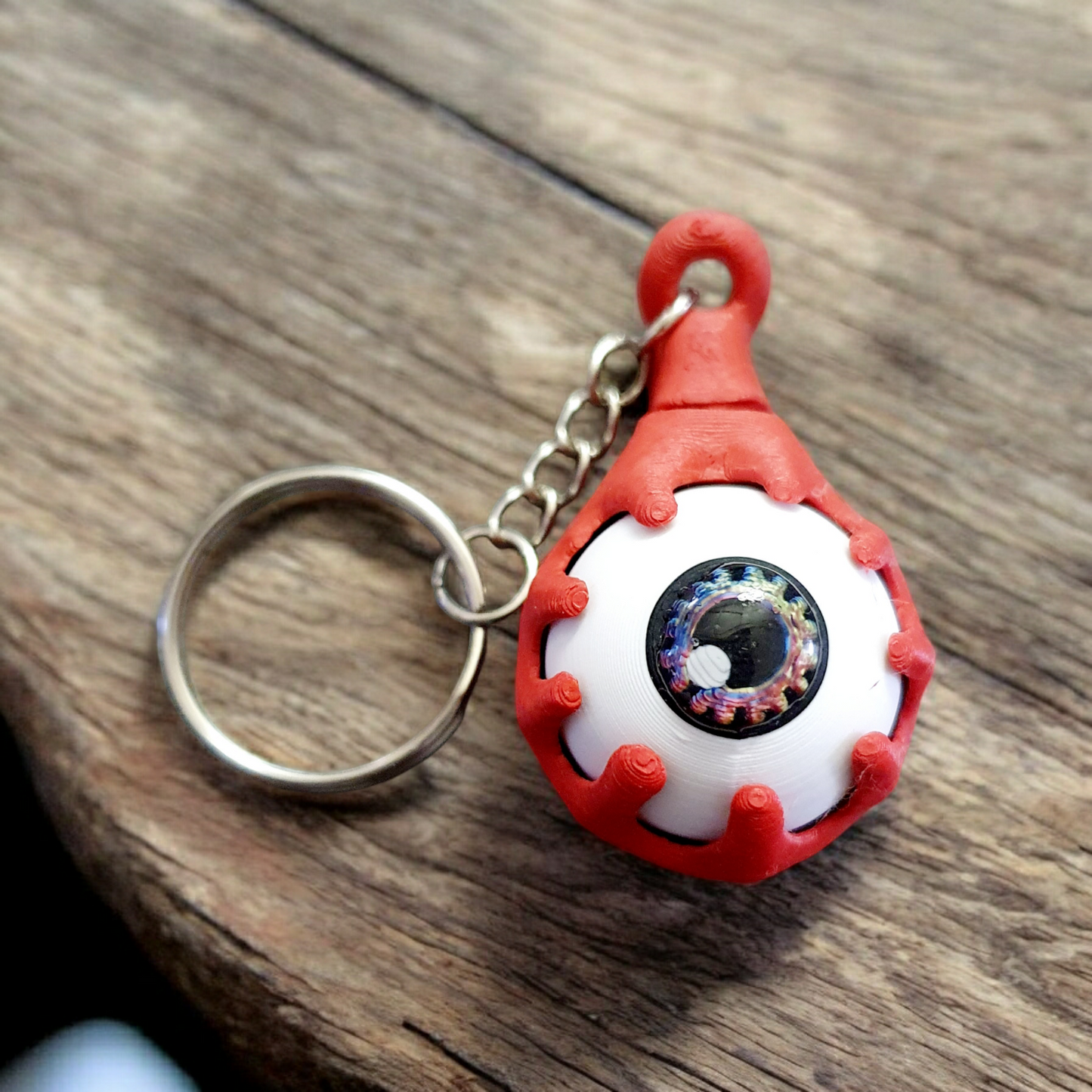 Eyeball Keychain