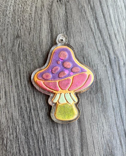Mushroom Silicone Resin Mould - Keipach