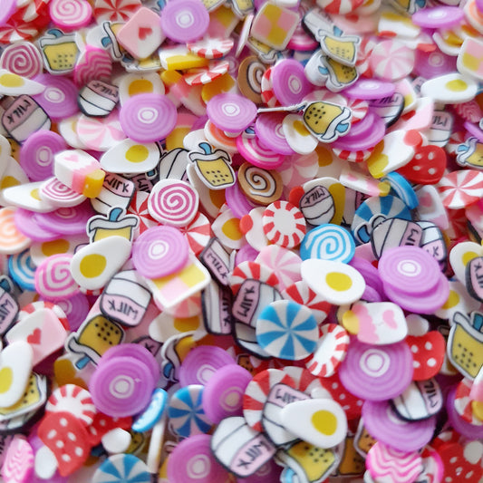 Snack Mix Polymer Clay