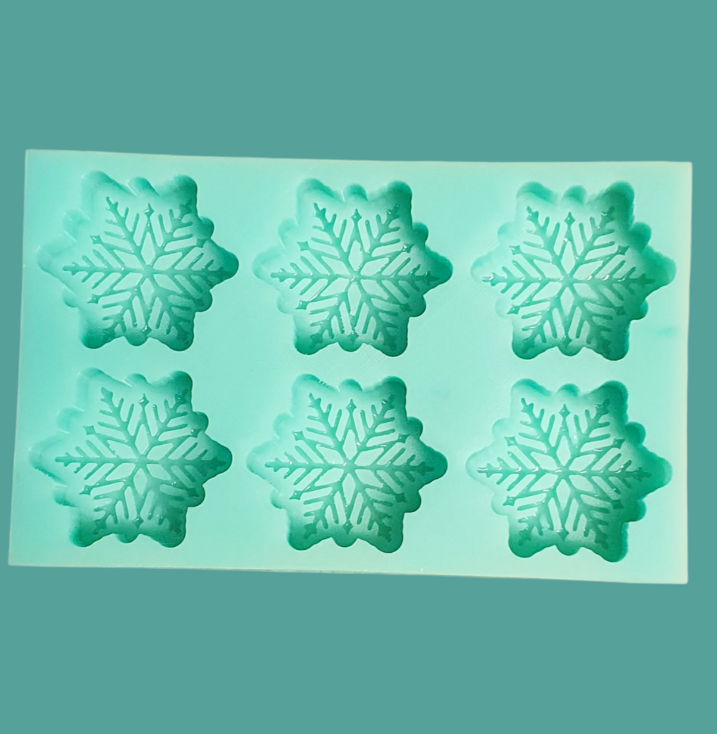 Snowflake Wax Melt Mould - Keipach