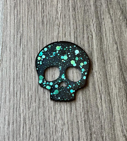 Skull Pendant Silicone Resin Mould - Keipach