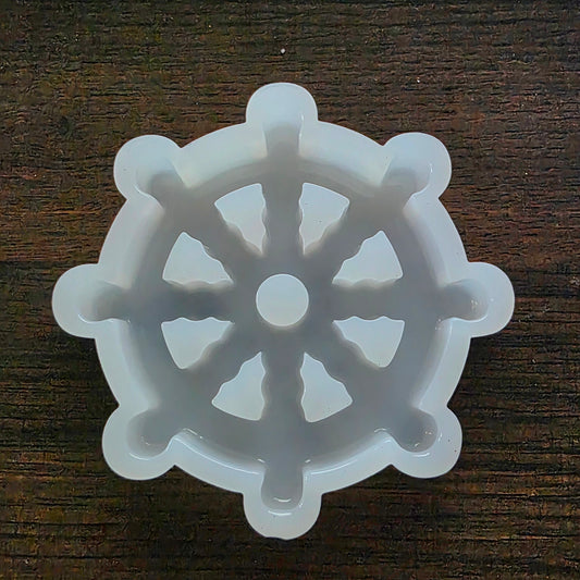 Ship Helm Coaster Silicone Resin Mould