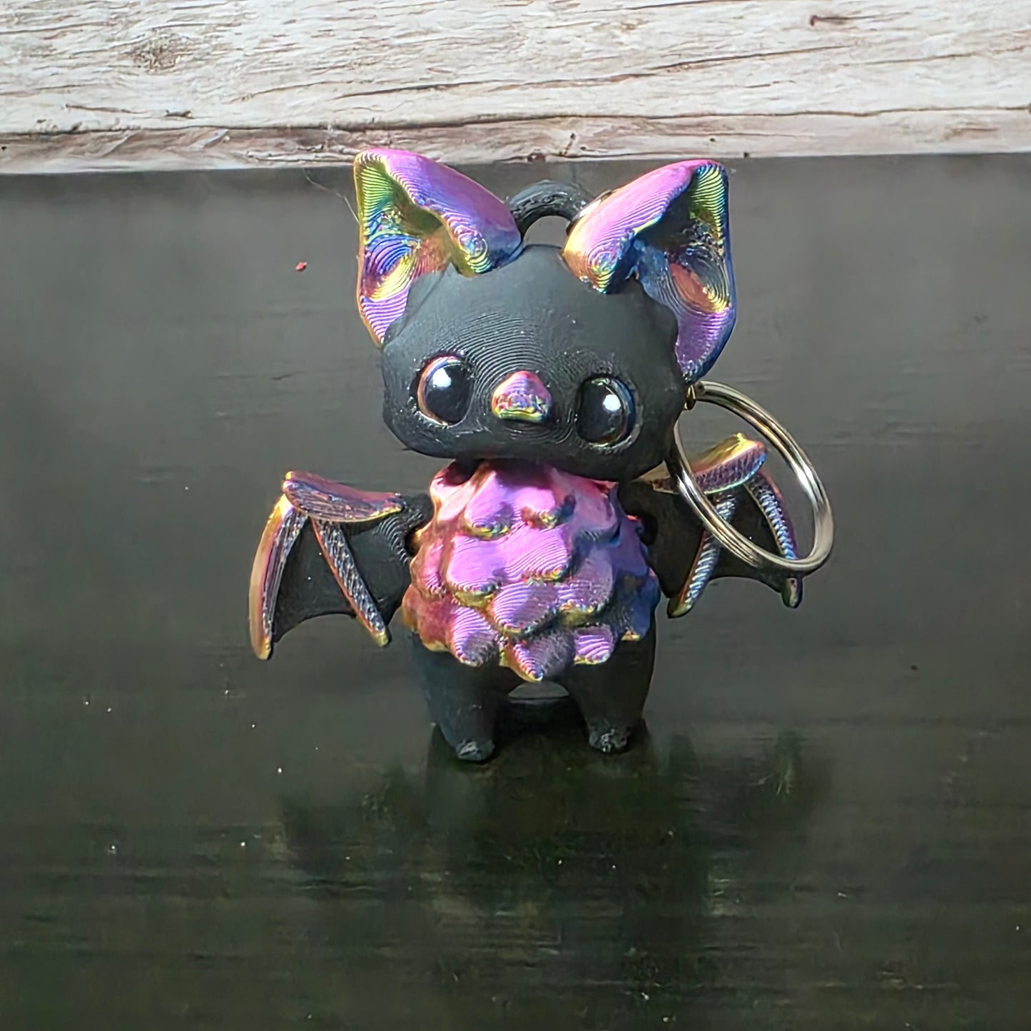 Bat Fairy Keychain