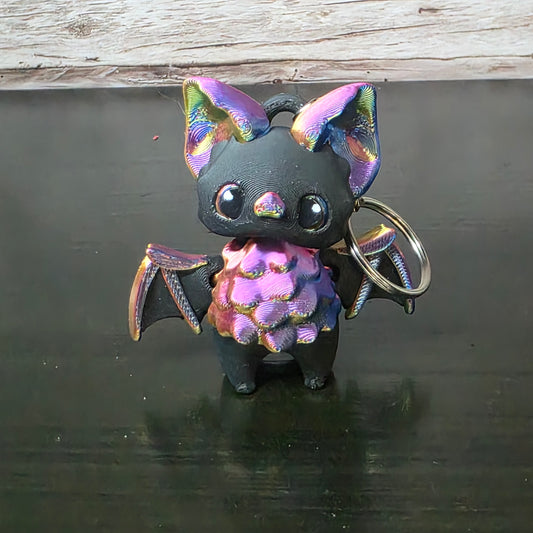 Bat Fairy Keychain