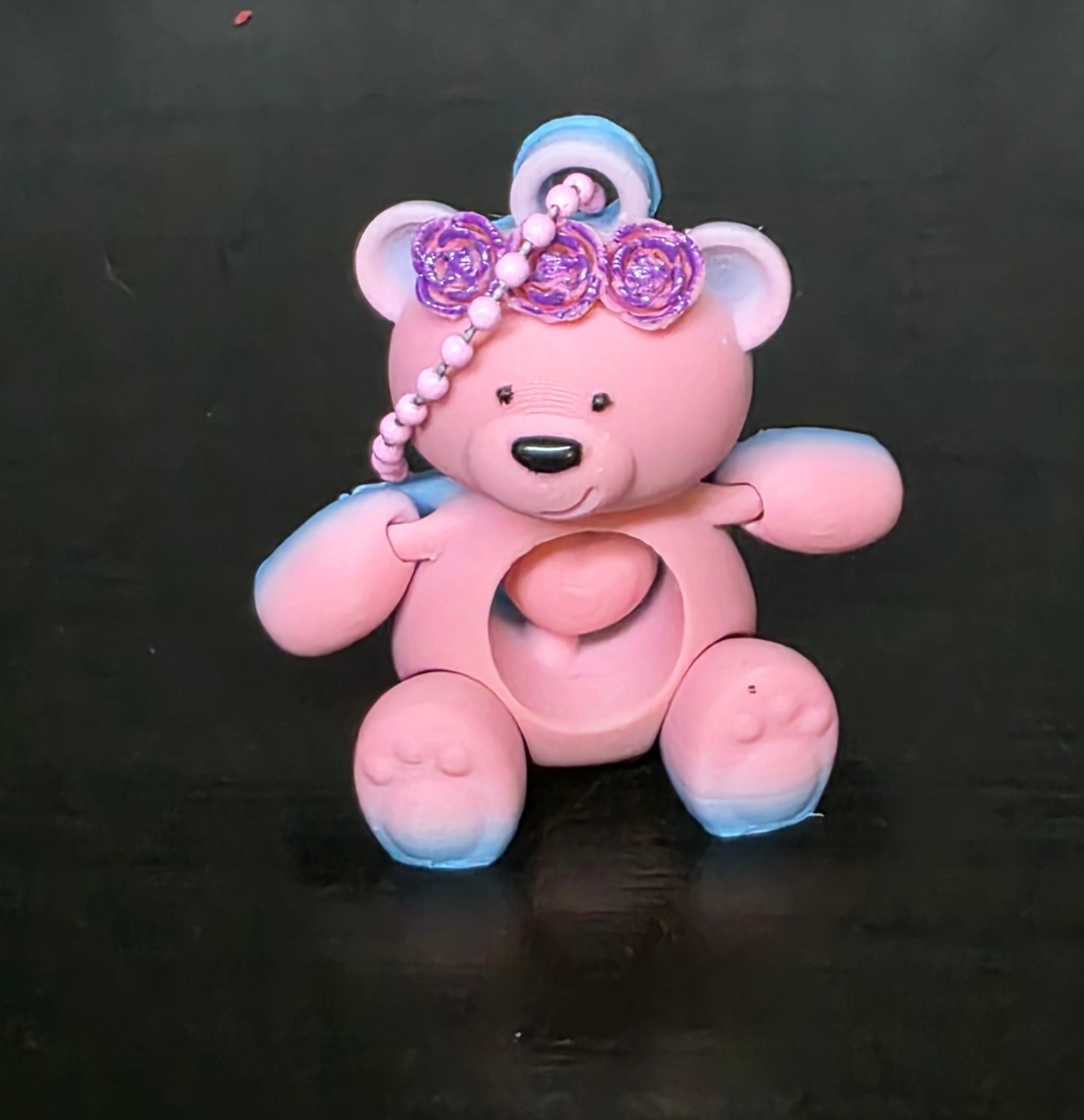 Heart Bear Keychain