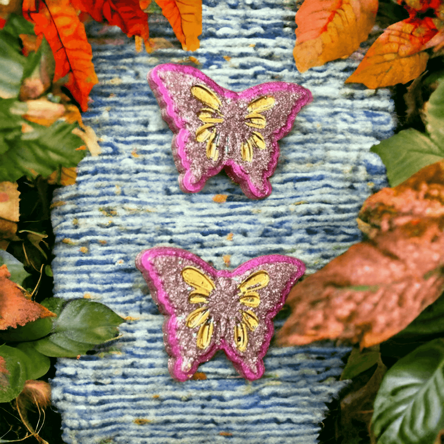 Butterfly Studs Silicone Resin Mould - Keipach