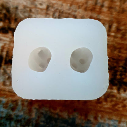 Anatomical Heart Earrings Silicone Resin Mould - Keipach