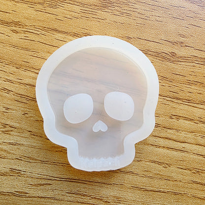 Skull Pendant Silicone Resin Mould
