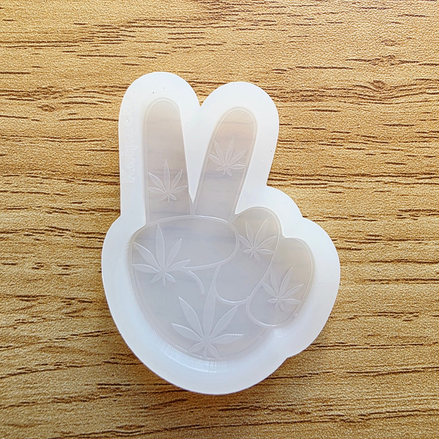 Cannabis Peace Silicone Resin Mould