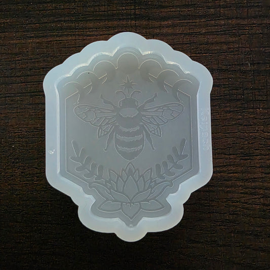 Bee and Lotus Silicone Resin Mould
