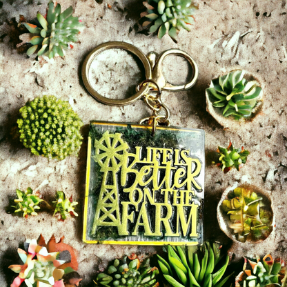 Farm Life Silicone Resin Mould - Keipach