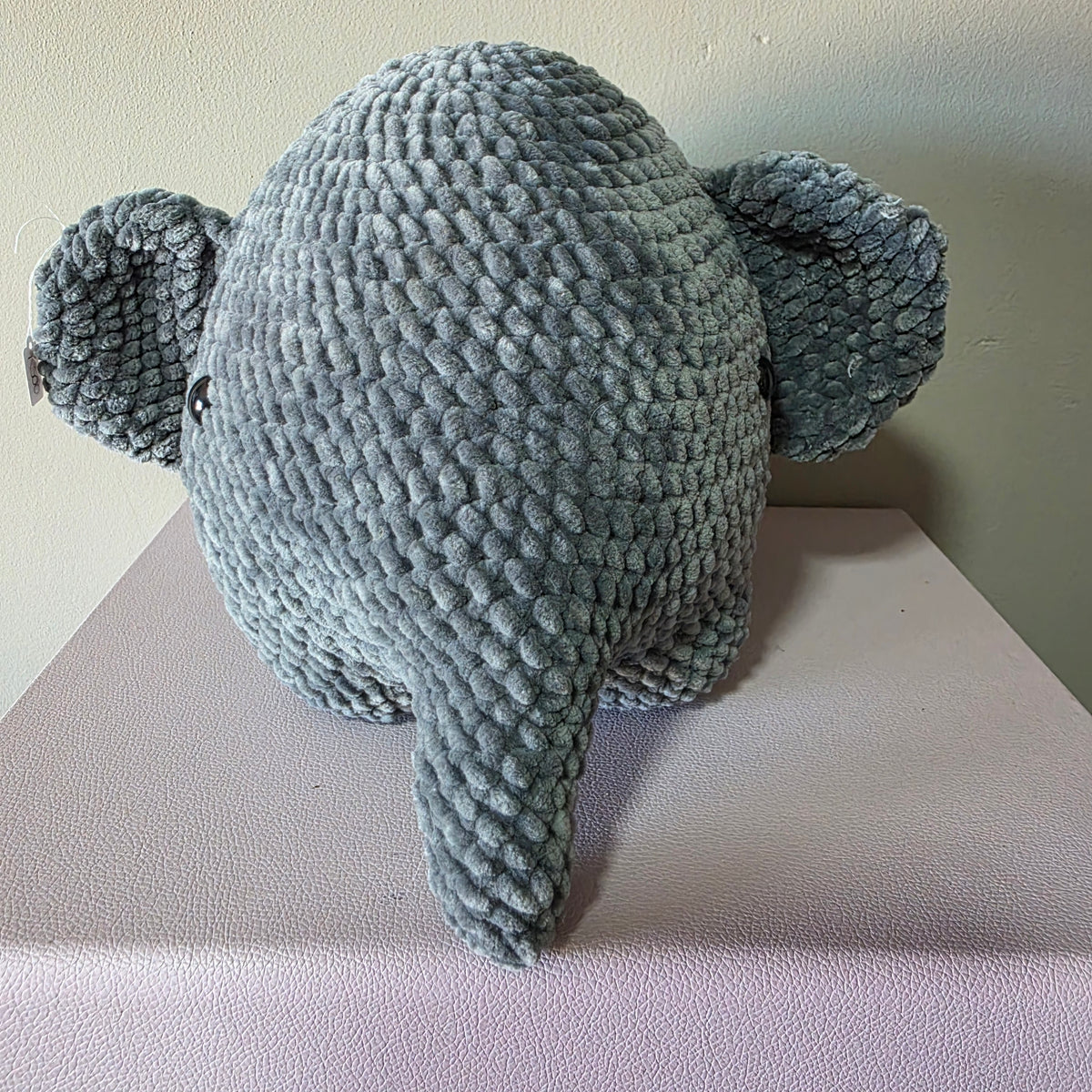 Crochet Chubby Elephant Plushie