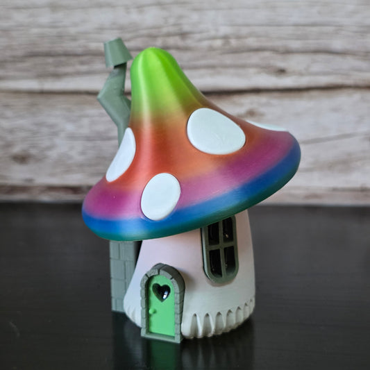 Fairy Mushroom House Tall