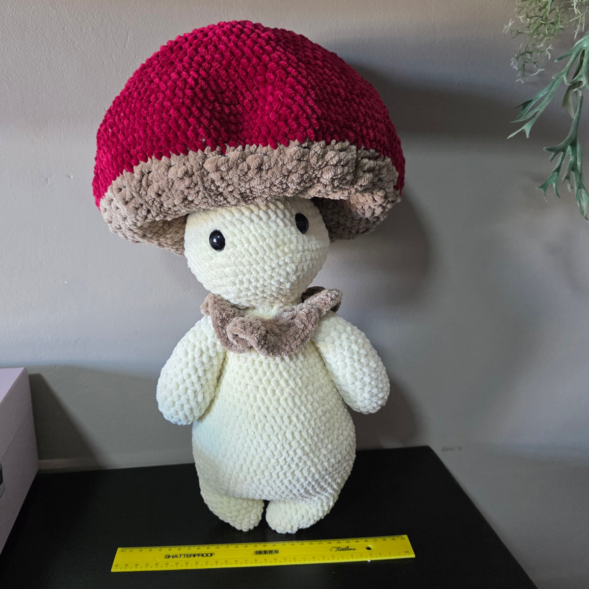 Crochet Mushrooman Plushie
