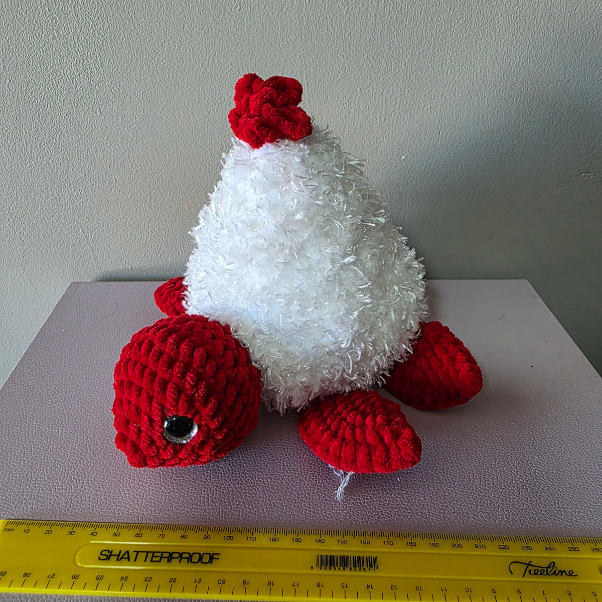 Crochet Festive Turtle Plushie