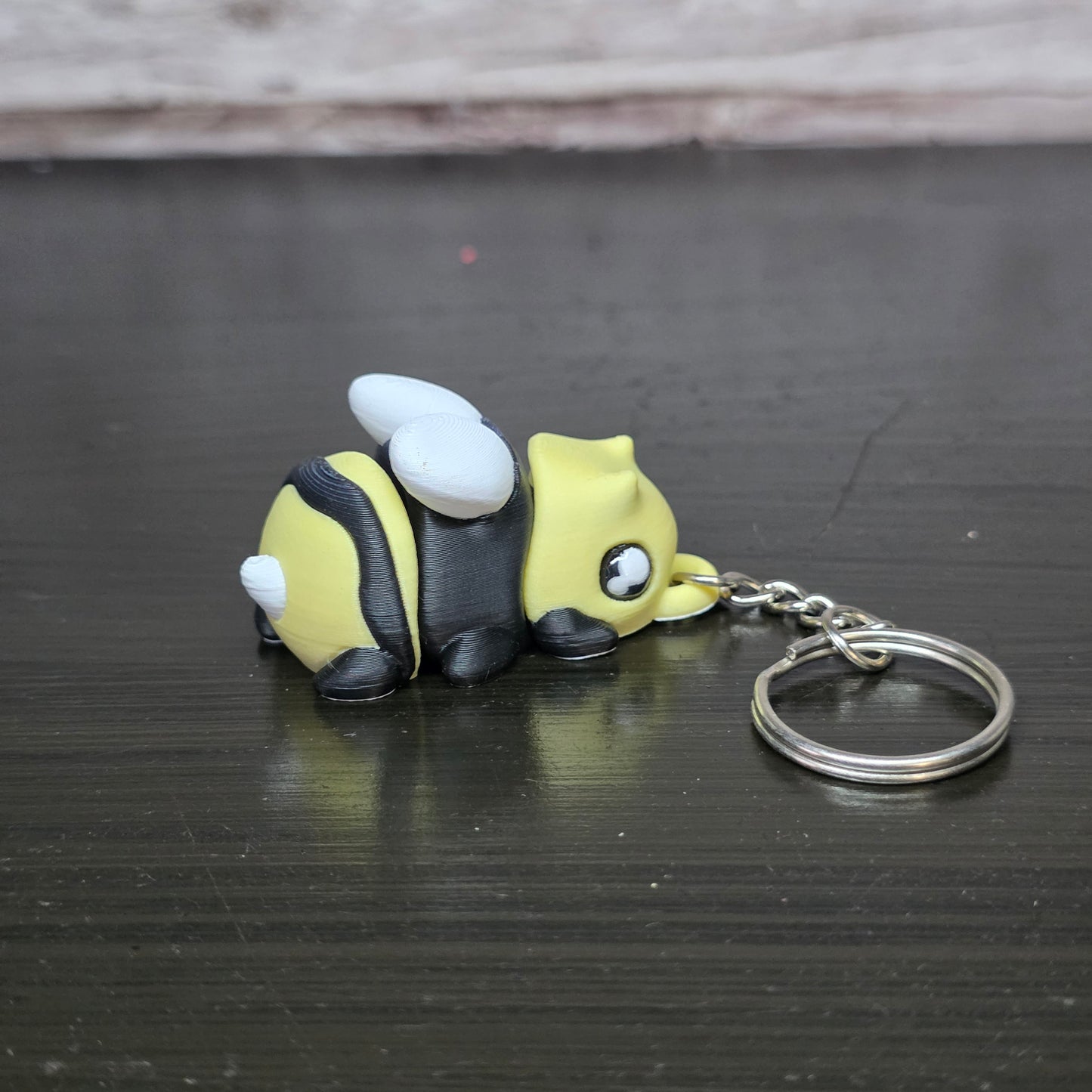 Chubby Bee Keychain