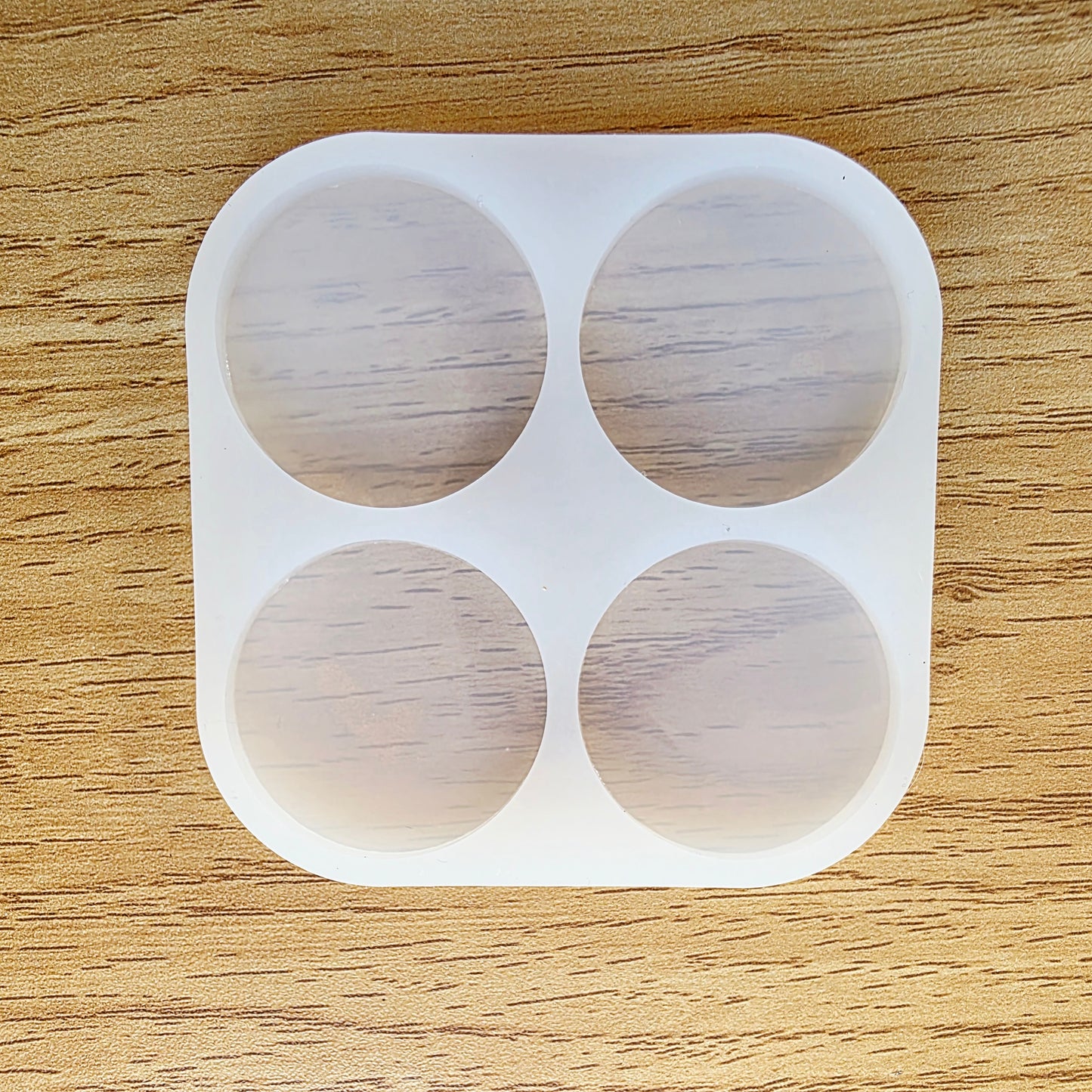 Holographic Circles Silicone Resin Mould