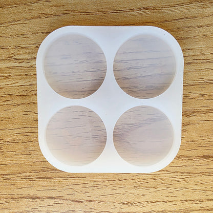 Holographic Circles Silicone Resin Mould