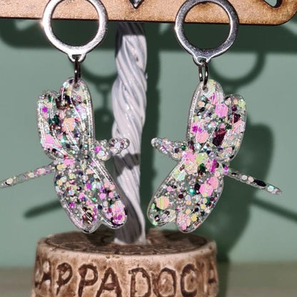 Dragonfly Earrings Silicone Resin Mould - Keipach