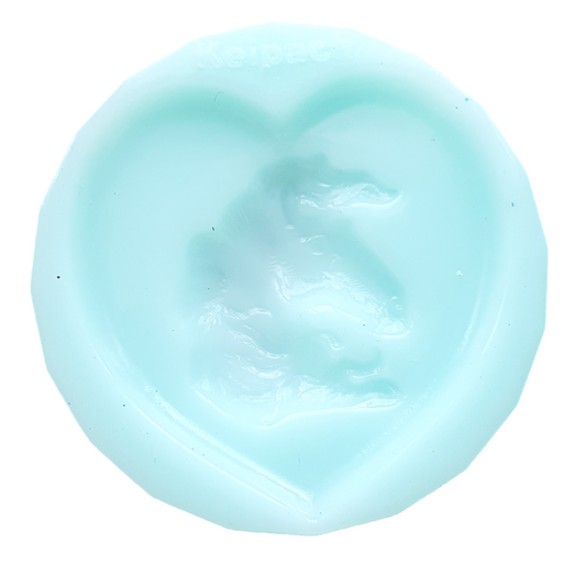 Horse Heart Pendant Silicone Resin Mould - Keipach